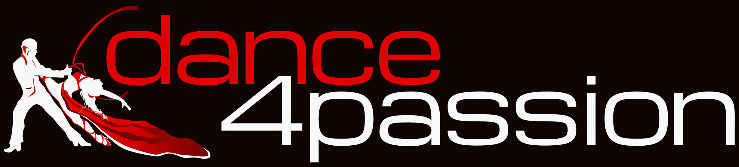 Dance4Passion logo on dark background